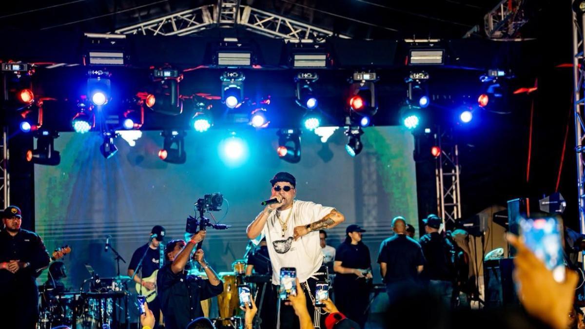 Shadow Blow y varios colegas protagonizan masivo show en el sector Invivienda
