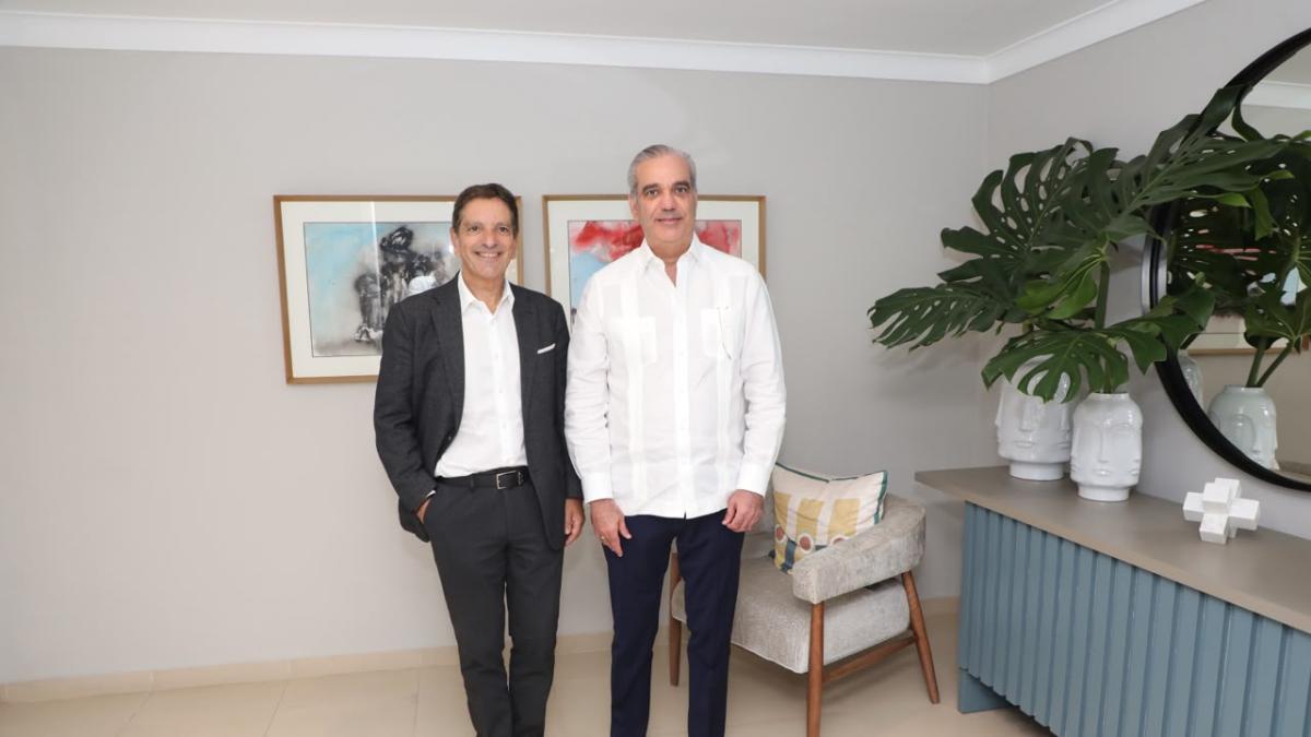 Presidente de Google Cloud para América Latina realiza visita de cortesía a Luis Abinader