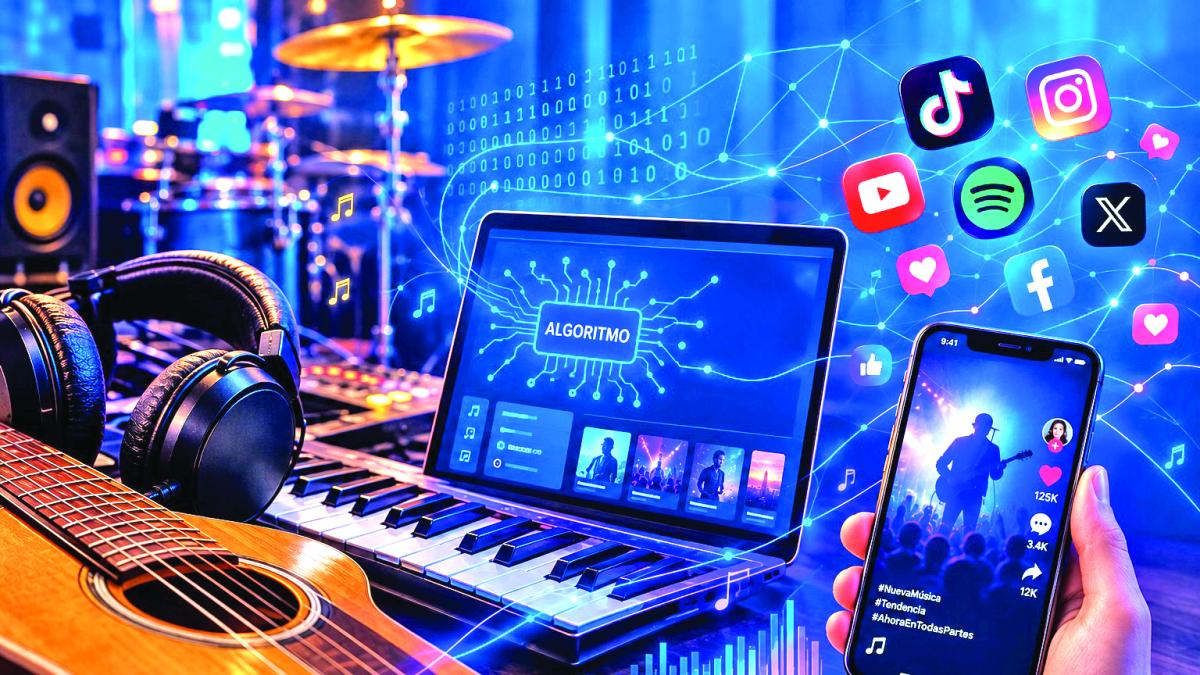 ¿Realmente elegimos la música o el algoritmo de las plataformas la elige por nosotros?
