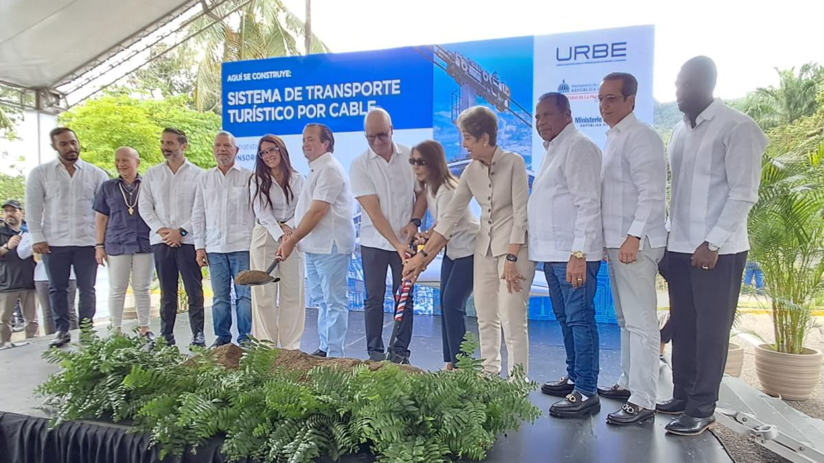 Inician los trabajos del nuevo teleférico de Puerto Plata, previsto para operar a inicios de 2028