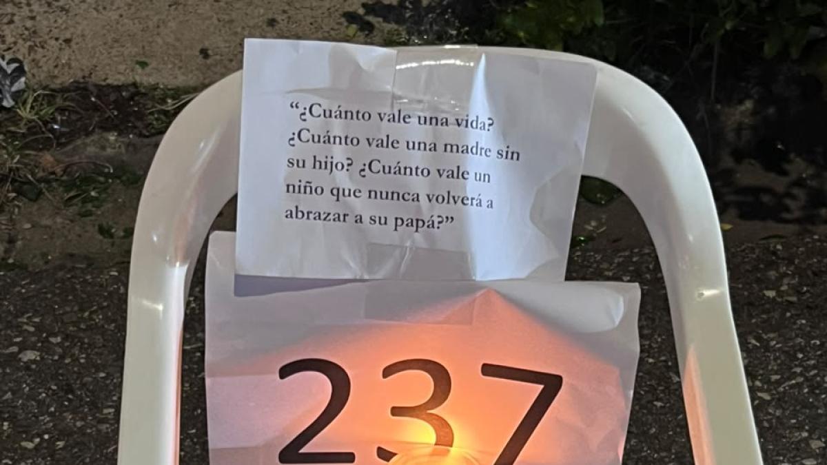 Movimiento Jet Set asegura en vigilia fueron 237 los fallecidos en la tragedia