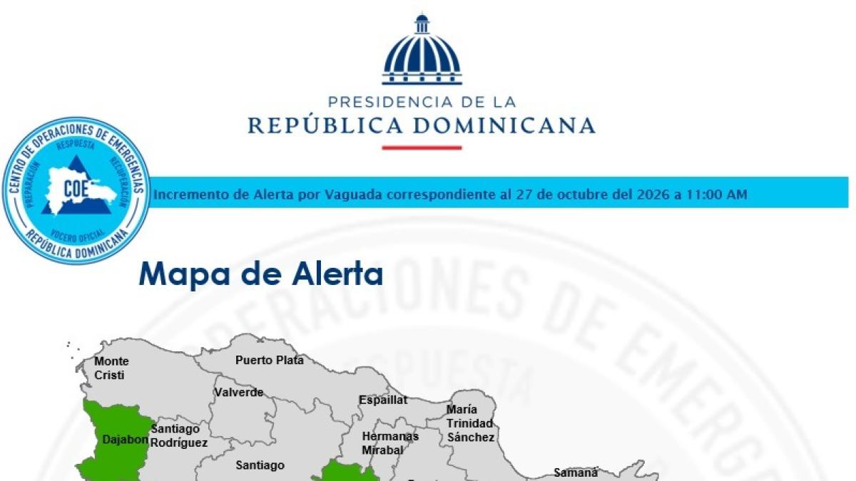 COE reporta 30 comunidades incomunicadas por las lluvias, aumenta niveles de alerta
