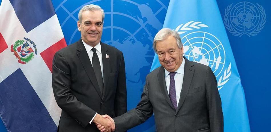 Abinader se reunirá con secretario general de la ONU este miércoles