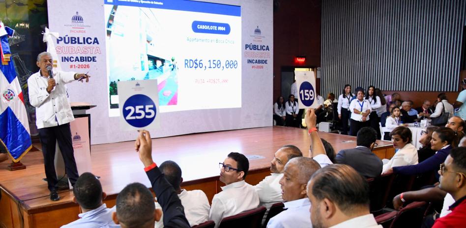 Primera subasta pública de bienes incautados en RD