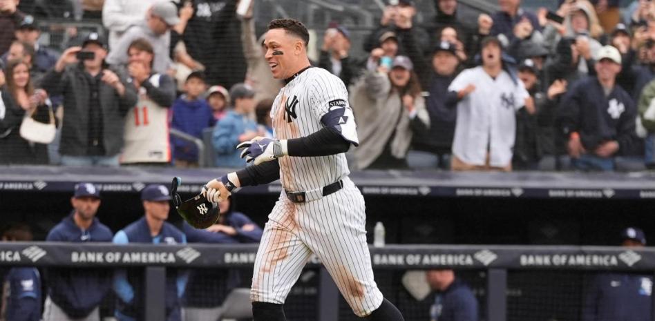 Aaron Judge sigue sin alta para regresar con los Yankees de Nueva York