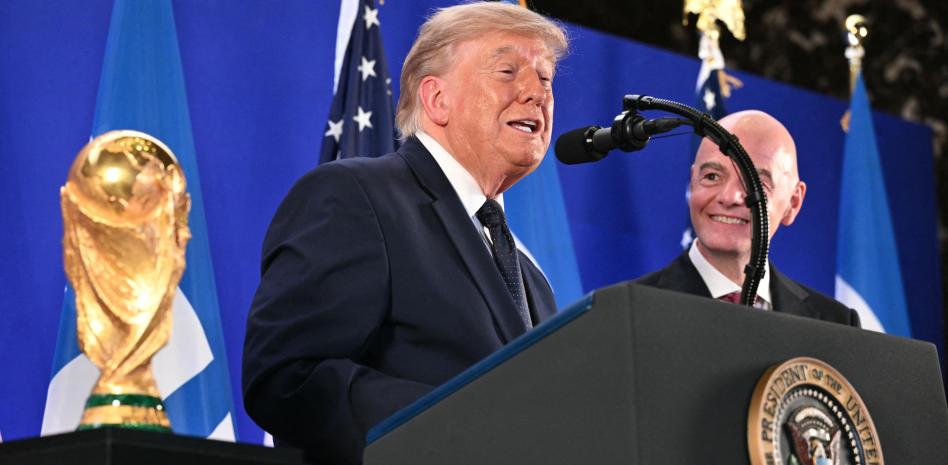 Donald Trump asistirá el domingo a la final del Mundial de fútbol