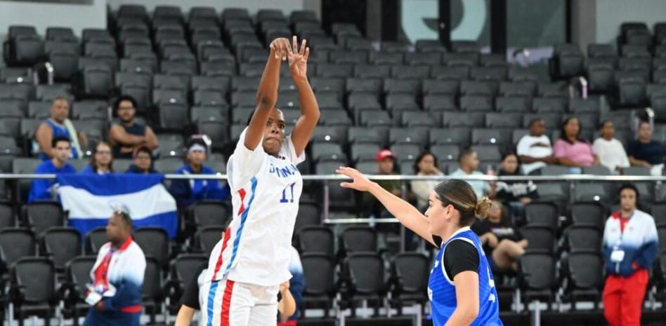 RD supera a El Salvador y avanza a las semifinales en el básquet femenino