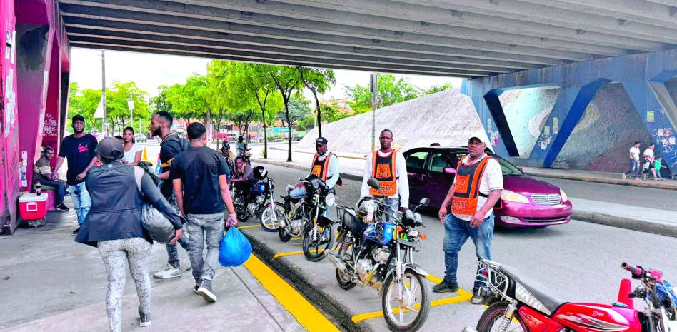 Entre el 3 y 24 de junio, se intervinieron 488 paradas de motoconchistas alrededor del país