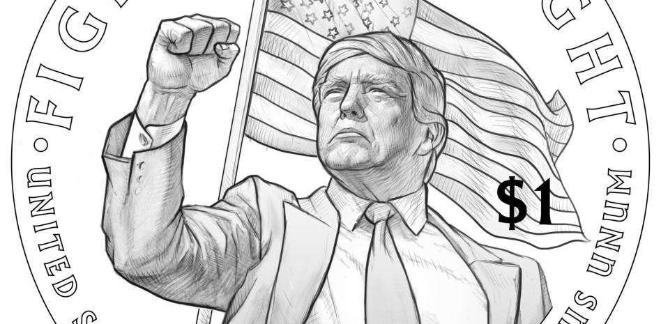 La obsesión de Trump por su imagen: en billetes, monedas, instituciones y hasta pasaportes