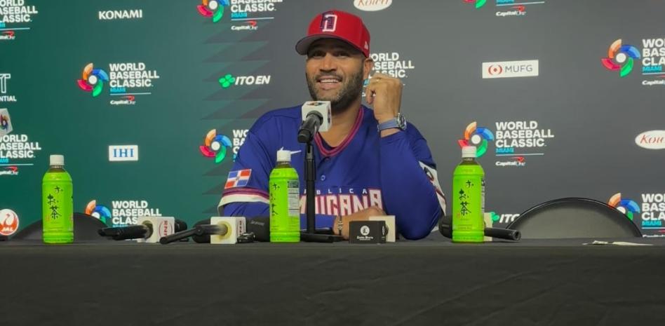 Albert Pujols: RD espera que ganemos el Clásico Mundial