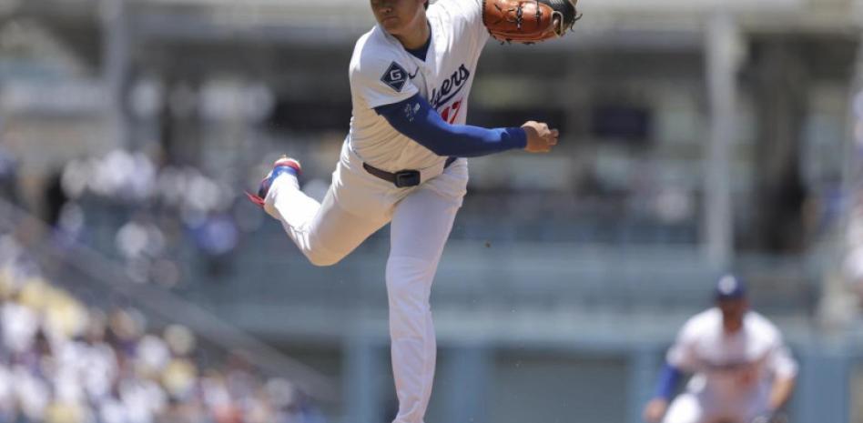 Ohtani al mismo tiempo tiene la racha de más juegos embasándose y más entradas sin aceptar carreras