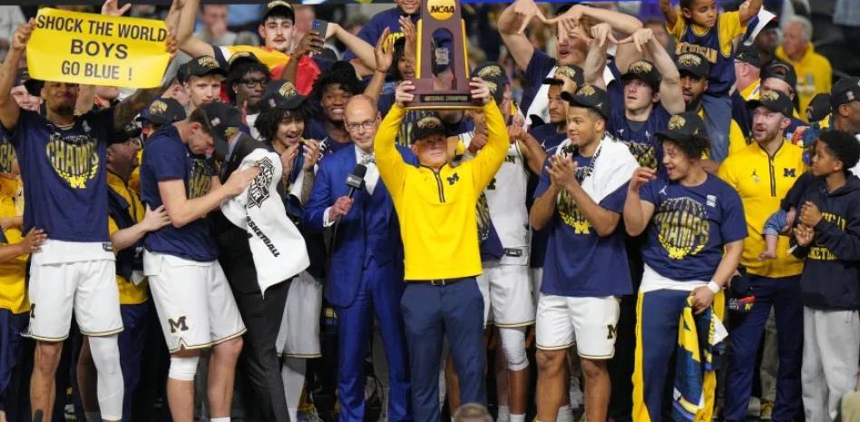 Yaxel Lendeborg y Michigan son campeones del basquet de la NCAA