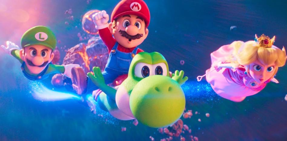 "The Super Mario Galaxy Movie" y "Project Hail Mary" vuelven a dominar la taquilla en Norteamérica