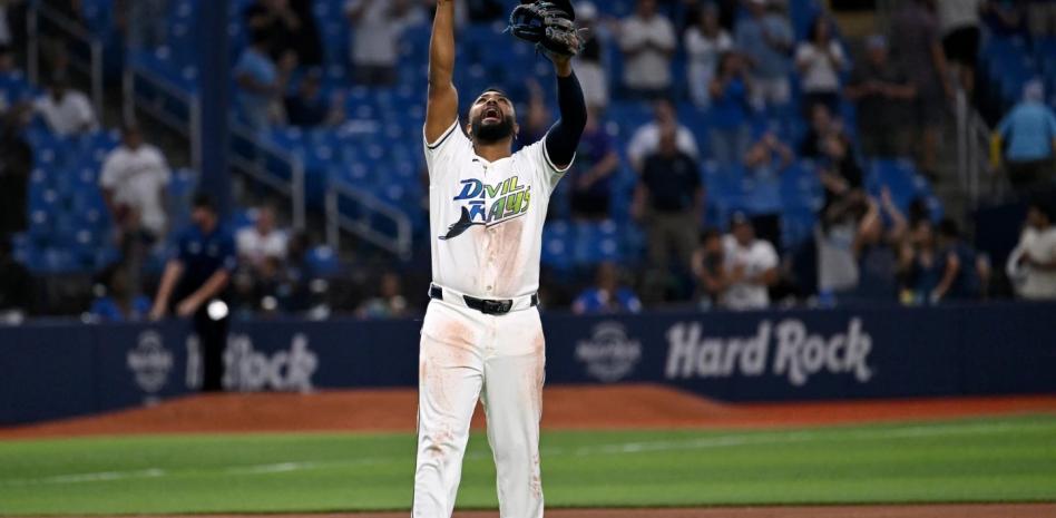 Junior Caminero jonronea en triunfo de Rays sobre Mellizos