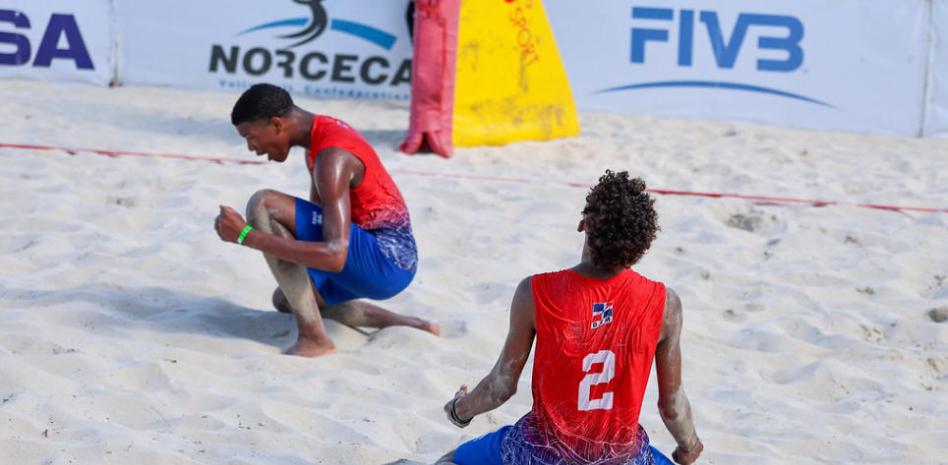 Duplas dominicanas Sub-18 clasifican para el Mundial de voleibol playero