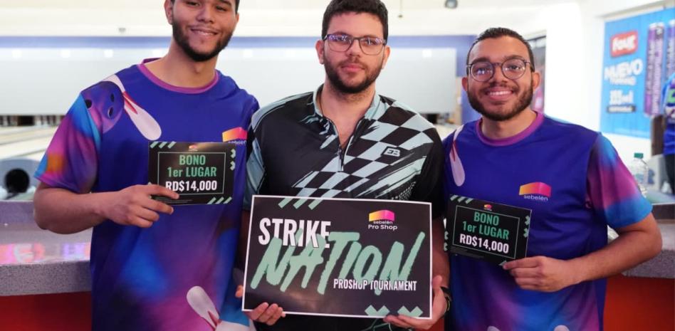 Alvarez y Ramírez conquistan torneo de boliche en pareja en el SBC