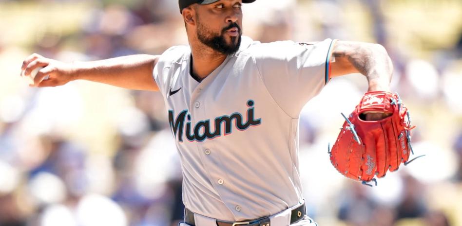 Alcántara lanza bien, pero sale sin decisión en juego que Marlins derrotan Dodgers