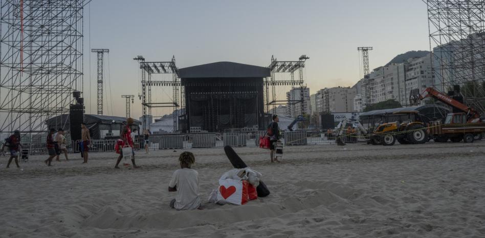 Río de Janeiro con aire latino antes del 'megashow' de Shakira