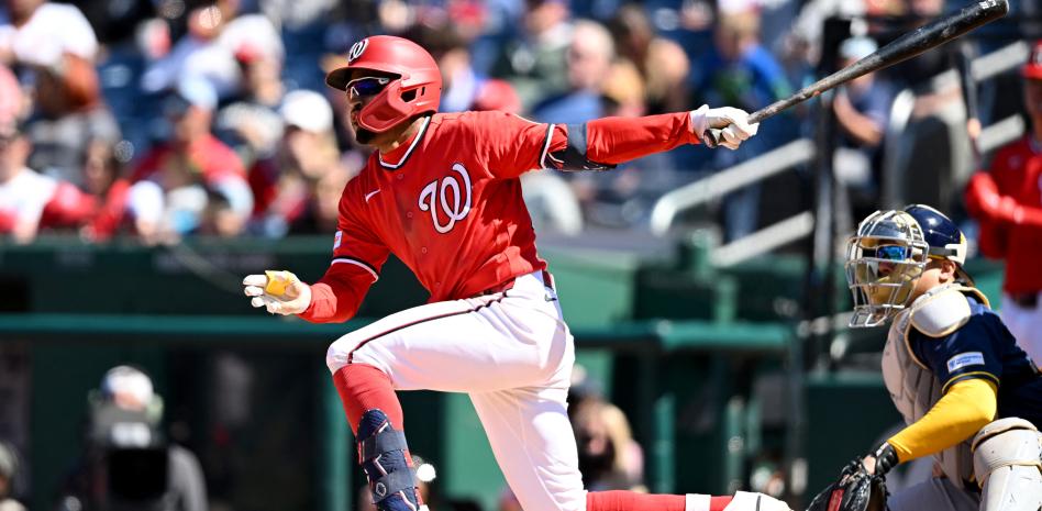 Nasim Nuñez impulsa 2 carreras y Nacionales vencen 3-2 a Cerveceros para evitar barrida