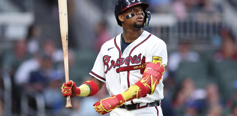 Ronald Acuña Jr. a la lista de lesionados por tirón en la corva izquierda