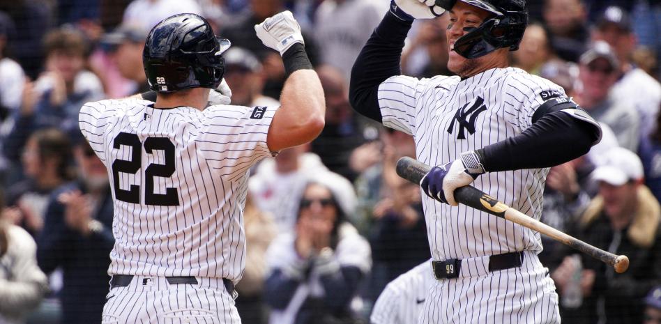 Judge y Rice dieron bambinazos rumbo a paliza de Yankees Vs. Orioles