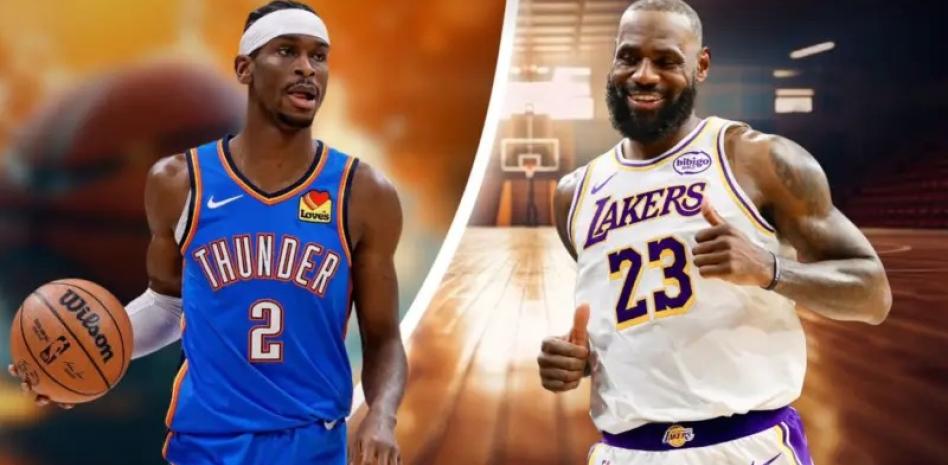 Los sólidos Thunders Vs. el respeto hacia los Lakers y LeBron