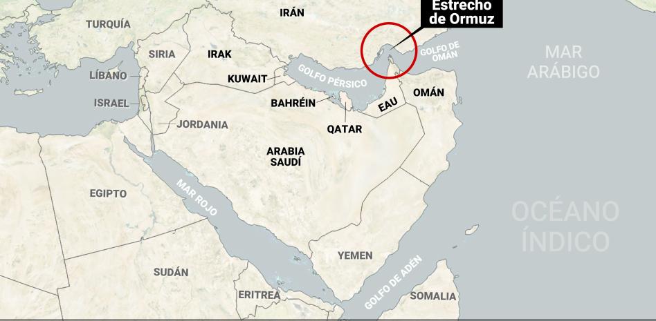 Irán permite el paso de buques chinos por Ormuz desde el miércoles