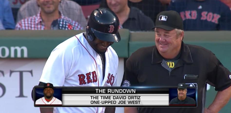 “Tú serás el hombre más feo”: La graciosa anécdota entre David Ortiz y el exárbitro Joe West