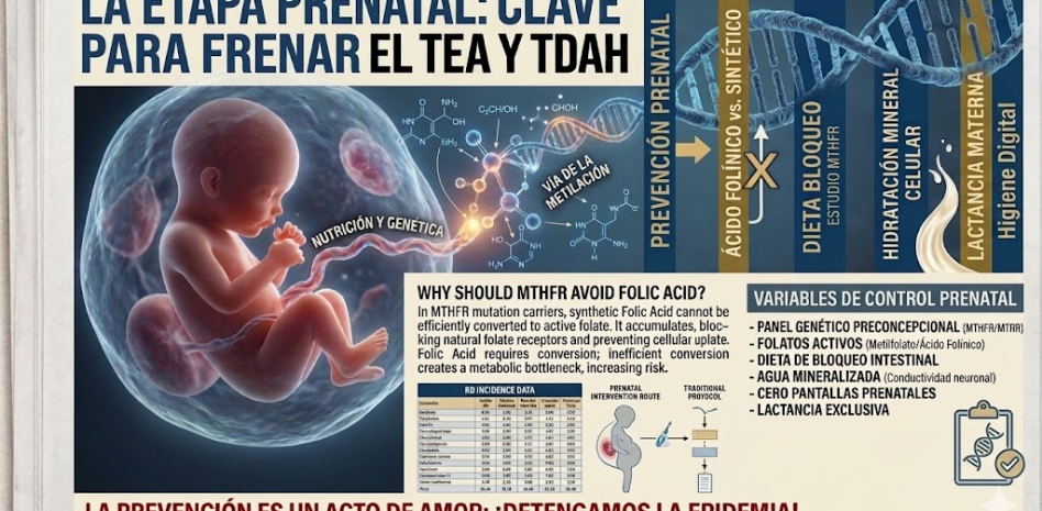 ¿Qué ocurre en el vientre materno? La verdad sobre la epidemia de Autismo y TDAH