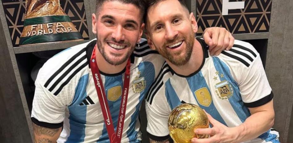 Messi y De Paul entrenan jornadas extras de cara al Mundial de Fútbol
