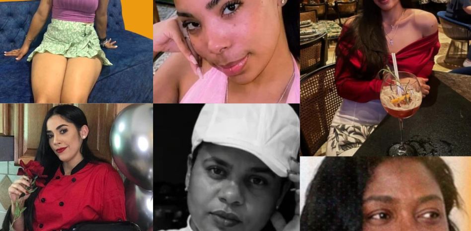 Los rostros de las seis mujeres a quienes la violencia les ha arrebatado la vida en mayo