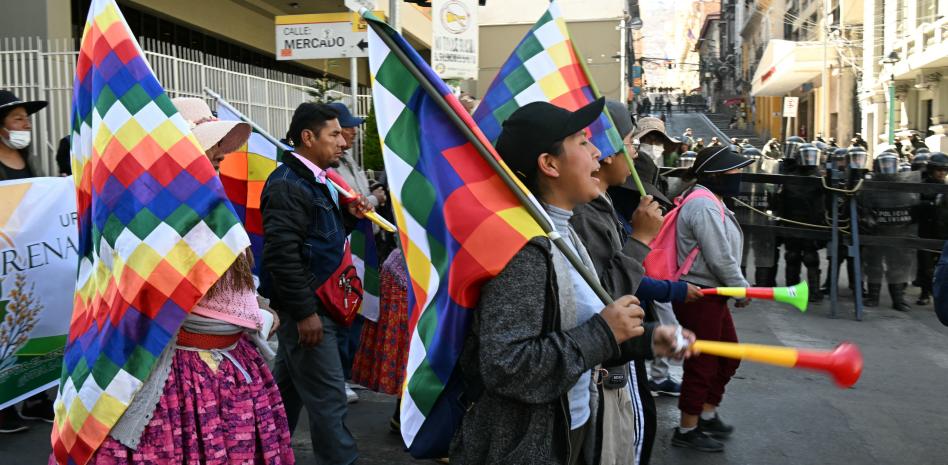 Siguen las manifestaciones en Bolivia