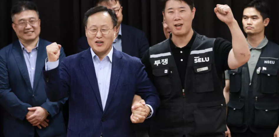 Corea del Sur: Accionistas rechazan el acuerdo de trabajadores de Samsung para suspender la huelga