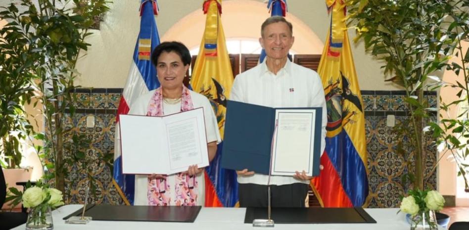 República Dominicana y Ecuador avanzan hacia un acuerdo comercial de alcance parcial