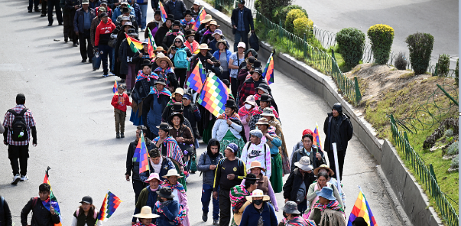 Protestas colocan a Bolivia "al límite"