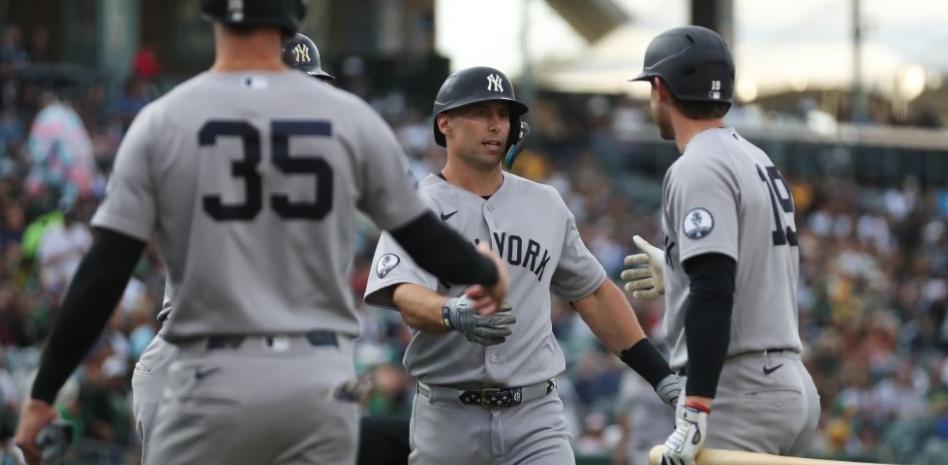 Goldschmidt aporta jonrón de 3 carreras y Yankees vencen 8-2 a Atléticos