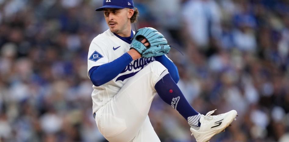 Wrobleski poncha nueve y los Dodgers vencen a los Filis