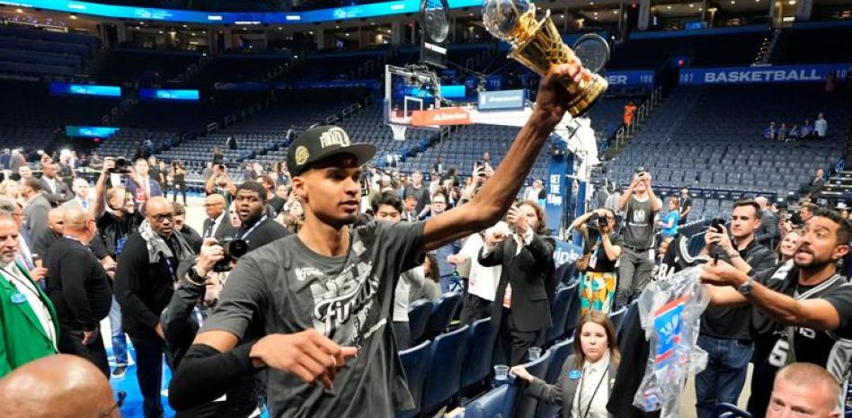 Wembanyama gana en MVP de la final de Conferencia, ahora va por el trofeo de la NBA