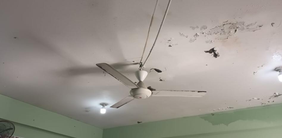 Preocupa estado de deterioro en escuela de La Vega