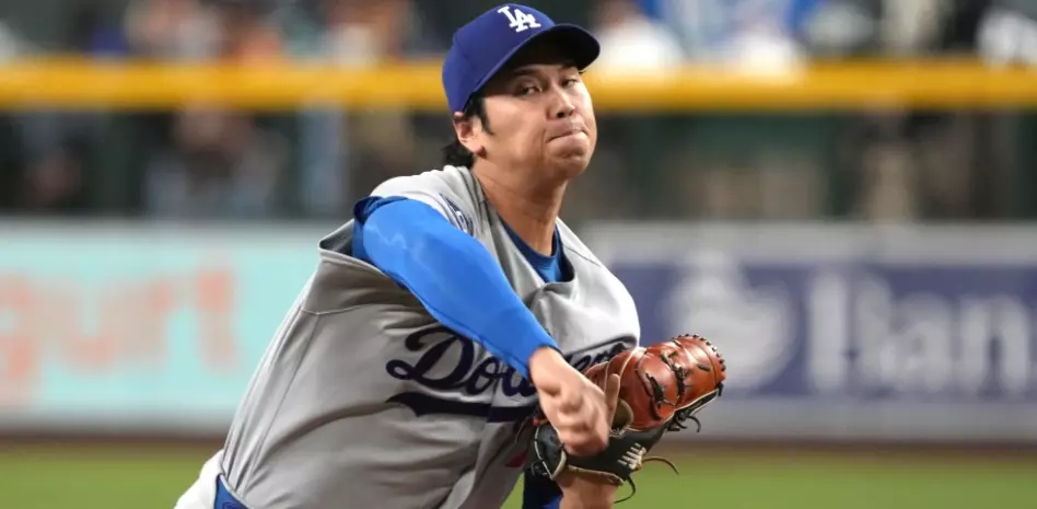Ohtani domina con seis entradas en blanco y Dodgers blanquean 7-0 a Diamondbacks