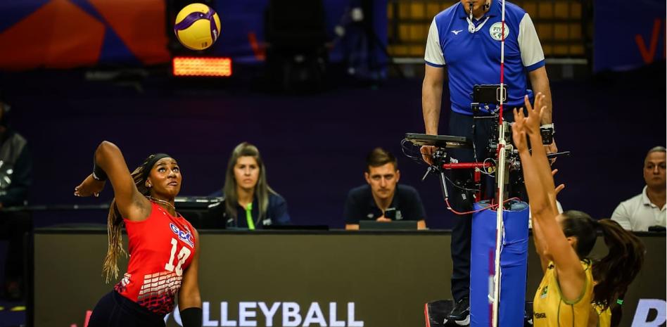 Sexteto de Brasil vence 3-1 a Dominicana en la Liga de Naciones