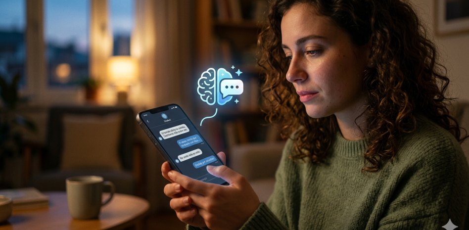 Hablando con máquinas, la IA como refugio para los problemas personales