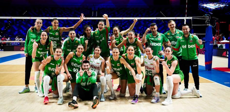 Bulgaria, número 26 en el ranking de la FIVB, derrota sin inconvenientes a Dominica en voleibol