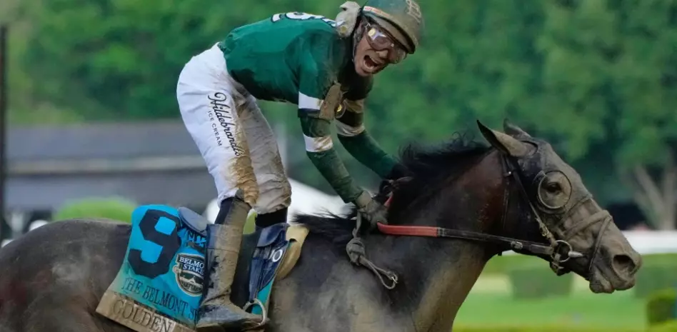 Golden Tempo, tras conquistar el Derbi de Kentucky, gana la edición 158 del Belmont Stakes