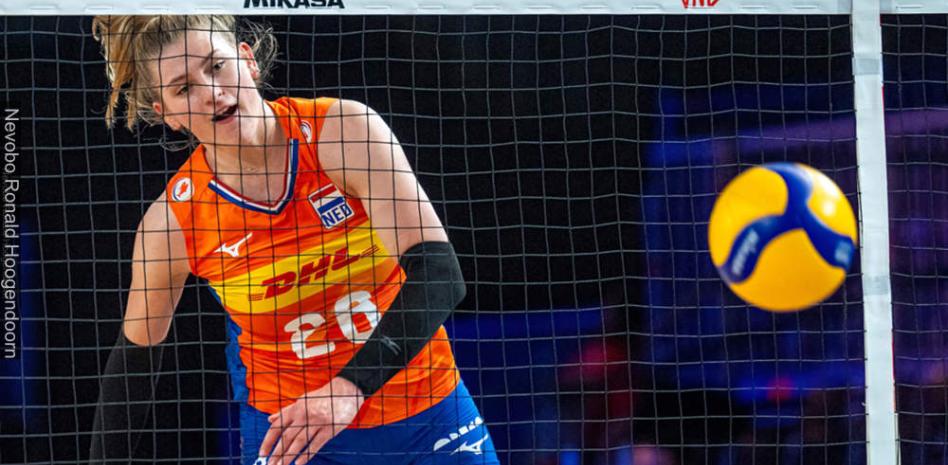 Países Bajos vence 3-0 a Dominicana en la Liga de Naciones de voleibol femenino