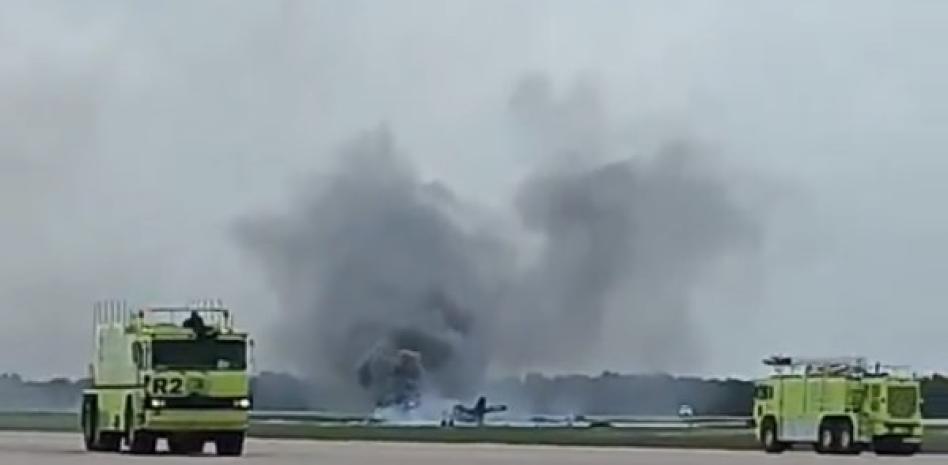 Se registra accidente aéreo en el aeropuerto de La Romana