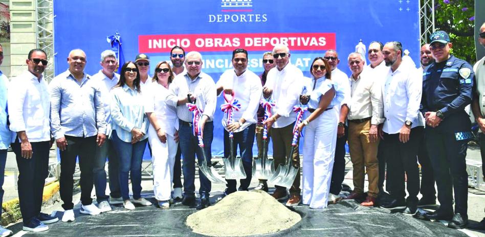 Ministros anuncian obras deportivas en Espaillat con una inversión de RD$415 millones