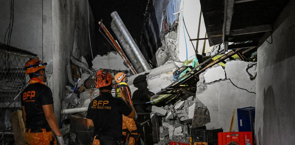 Un terremoto de magnitud 6,2 sacude la costa sur de Filipina una semana después de potente sismo