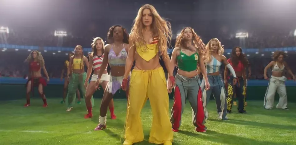 El videoclip mundialista 'Dai Dai' de Shakira supera los 100 millones de reproducciones