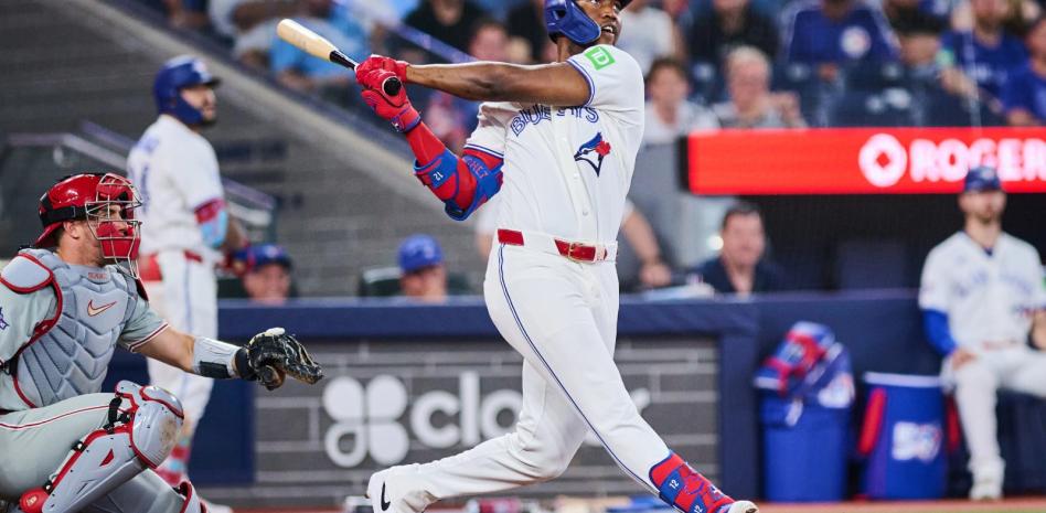 Jesús Sánchez pega jonrón en victoria de Toronto ante los Filis
